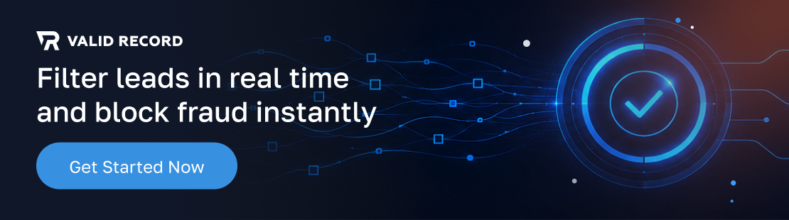 Sign up with ValidRecord